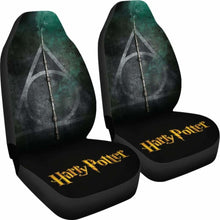 Load image into Gallery viewer, Harry Potter And The Deathly Hallows Seat Cover 101719 Universal Fit - CarInspirations