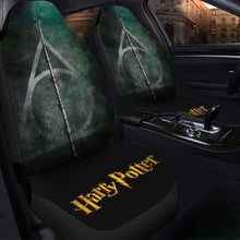 Load image into Gallery viewer, Harry Potter And The Deathly Hallows Seat Cover 101719 Universal Fit - CarInspirations