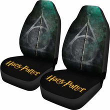 Load image into Gallery viewer, Harry Potter And The Deathly Hallows Seat Cover 101719 Universal Fit - CarInspirations