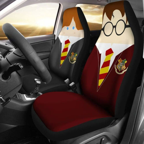 Harry Potter Art Custom Cartoon Car Seat Covers (Set Of 2) Universal Fit 051012 - CarInspirations