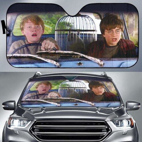 Harry Potter Car Auto Sun Shades Universal Fit 051312 - CarInspirations