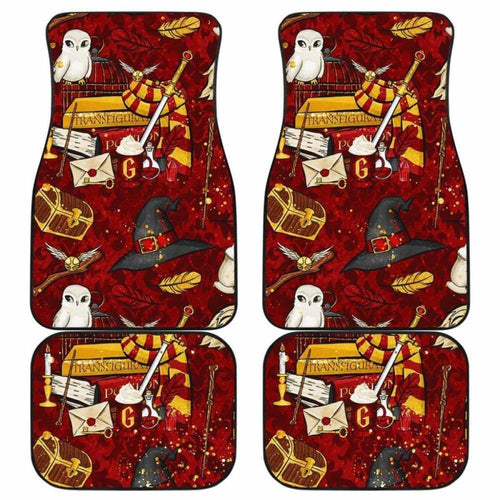 Harry Potter Car Floor Mats 5 Universal Fit - CarInspirations