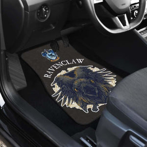 Harry Potter Car Floor Mats Hogwarts Ravenclaw Death Corbie Universal Fit 051012 - CarInspirations