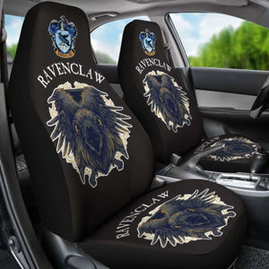 Harry Potter Car Seat Covers Hogwarts Ravenclaw Death Corbie Universal Fit 051012 - CarInspirations