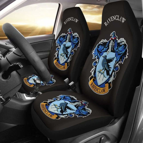 Harry Potter Car Seat Covers Ravenclaw Royal Icon Universal Fit 051012 - CarInspirations