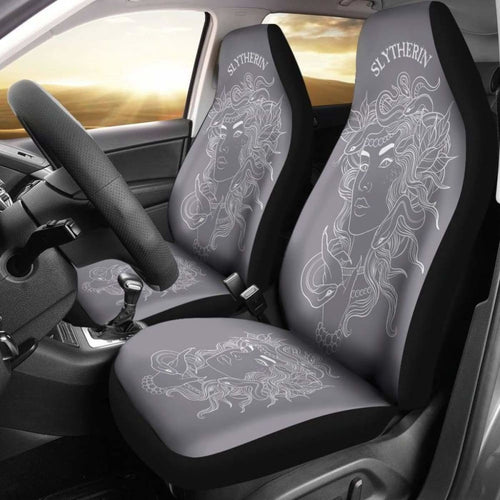 Harry Potter Car Seat Covers Slytherin Art Beauty Universal Fit 051012 - CarInspirations