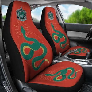 Harry Potter Car Seat Covers Slytherin Art Universal Fit 051012 - CarInspirations