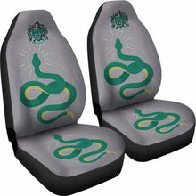 Load image into Gallery viewer, Harry Potter Car Seat Covers Slytherin Art Universal Fit 051012 - CarInspirations