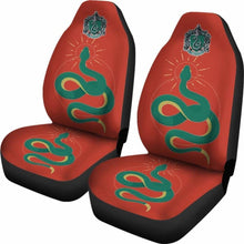 Load image into Gallery viewer, Harry Potter Car Seat Covers Slytherin Art Universal Fit 051012 - CarInspirations