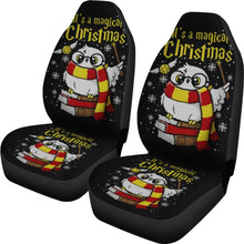 Load image into Gallery viewer, Harry Potter Christmas Fan Art Car Seat Cover Universal Fit 210212 - CarInspirations