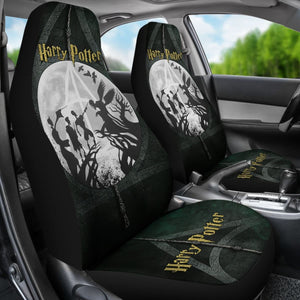 Harry Potter Deadly Hallows Art Car Seat Covers Movie Fan Gift Universal Fit 210212 - CarInspirations