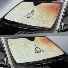 Load image into Gallery viewer, Harry Potter Deathly Hallows auto sun shades 918b Universal Fit - CarInspirations