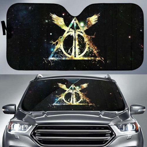Harry Potter Emblems Car Auto Sun Shades Universal Fit 051312 - CarInspirations