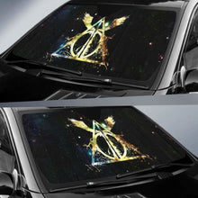 Load image into Gallery viewer, Harry Potter Emblems Car Auto Sun Shades Universal Fit 051312 - CarInspirations