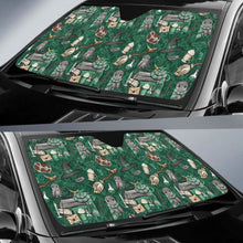 Load image into Gallery viewer, Harry Potter Green Auto Sun Shades 918b Universal Fit - CarInspirations