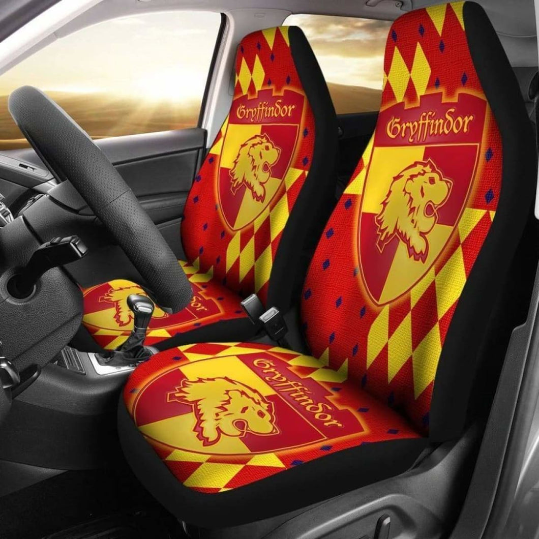 Harry Potter Griffindor Car Seat Covers Universal Fit 051012 - CarInspirations