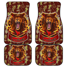 Load image into Gallery viewer, Harry Potter Gryffindor Art Car Floor Mats Movie Fan Gift Universal Fit 210212 - CarInspirations