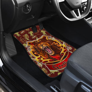Harry Potter Gryffindor Art Car Floor Mats Movie Fan Gift Universal Fit 210212 - CarInspirations