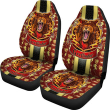 Load image into Gallery viewer, Harry Potter Gryffindor Art Car Seat Covers Movie Fan Gift Universal Fit 210212 - CarInspirations