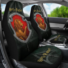 Load image into Gallery viewer, Harry Potter Gryffindor Car Seat Covers Movie Fan Gift Universal Fit 210212 - CarInspirations