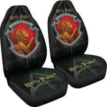 Load image into Gallery viewer, Harry Potter Gryffindor Car Seat Covers Movie Fan Gift Universal Fit 210212 - CarInspirations