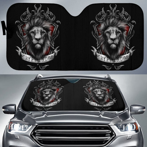 Harry Potter Gryffindor Car Sun shades Movie Fan Gift Universal Fit 210212 - CarInspirations