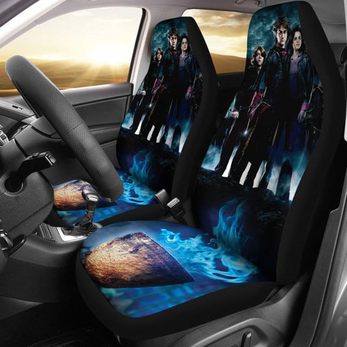 Harry Potter & Hermionne & Ron Car Seat Covers Lt03 Universal Fit 225721 - CarInspirations