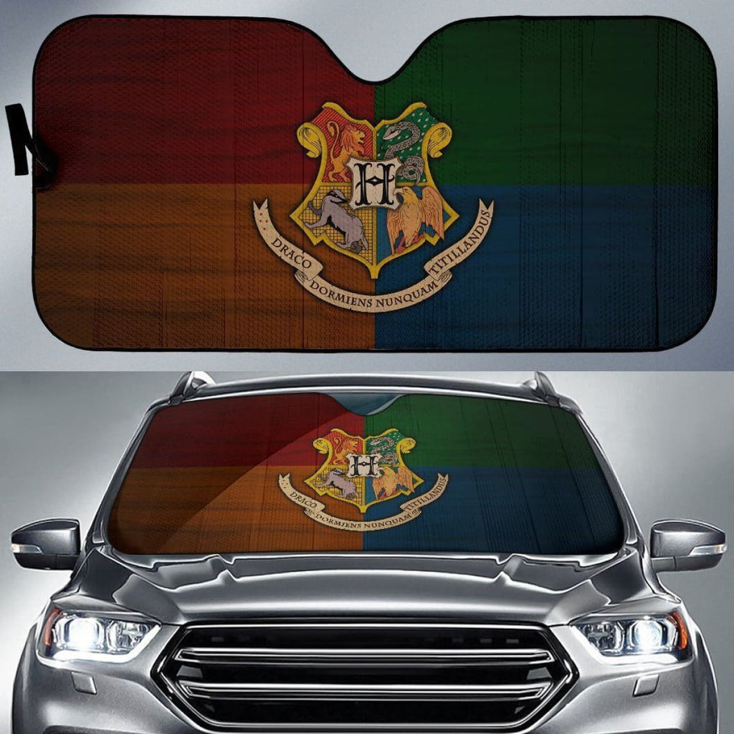 Harry Potter Hogwarts Auto Sun Shades Universal Fit 111204 - CarInspirations