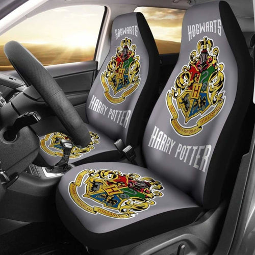 Harry Potter Hogwarts Movies Fan Gift Car Seat Covers Universal Fit 051012 - CarInspirations