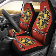 Load image into Gallery viewer, Harry Potter Hufflepuff Movies Fan Gift Car Seat Covers Universal Fit 051012 - CarInspirations