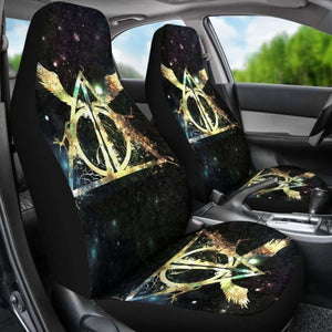 Harry Potter Logo Art Car Seat Covers Universal Fit 051012 - CarInspirations