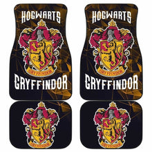 Load image into Gallery viewer, Harry Potter Movie Car Floor Mats Gryffindor Fan Gift Universal Fit 051012 - CarInspirations