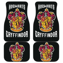 Load image into Gallery viewer, Harry Potter Movie Fan Car Floor Mats Gryffindor Universal Fit 051012 - CarInspirations