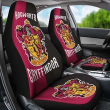 Load image into Gallery viewer, Harry Potter Movie Fan Gift Car Seat Covers Gryffindor Universal Fit 051012 - CarInspirations