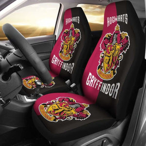 Harry Potter Movie Fan Gift Car Seat Covers Gryffindor Universal Fit 051012 - CarInspirations