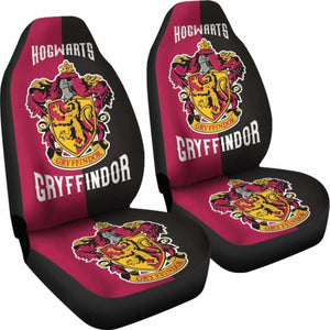 Harry Potter Movie Fan Gift Car Seat Covers Gryffindor Universal Fit 051012 - CarInspirations