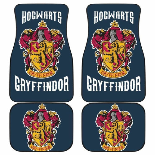 Harry Potter Movies Fan Gryffindor Car Floor Mats Universal Fit 051012 - CarInspirations