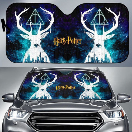 Harry Potter Patronus Charm Auto Sun Shade Nh07 Universal Fit 111204 - CarInspirations