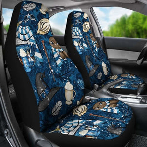 Harry Potter Seat Covers 1 101719 Universal Fit - CarInspirations