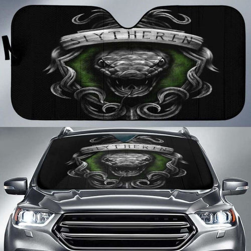 Harry Potter Slytherin Car Sun Shades 918b Universal Fit - CarInspirations