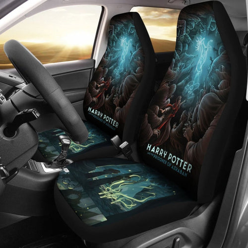 Harry Potter & The Prisoner Of Azkaban Car Seat Covers Lt03 Universal Fit 225721 - CarInspirations