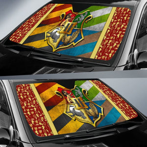Harry PotterHarry Potter Gryffindor 4 House Car Sun shades Movie Fan Gift Universal Fit 210212 - CarInspirations