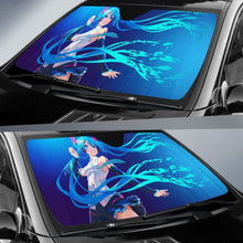Load image into Gallery viewer, Hatsune Miku Anime Girl Vocaloid Long Hair 4K Car Sun Shade Universal Fit 225311 - CarInspirations