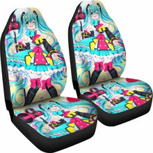 Load image into Gallery viewer, Hatsune Miku Car Seat Covers Universal Fit 051012 - CarInspirations