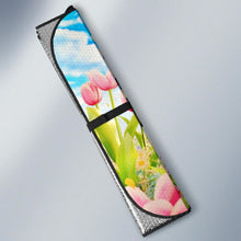 Load image into Gallery viewer, Hatsune Miku Flowers Tulips 5K Car Sun Shade Universal Fit 225311 - CarInspirations