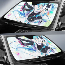 Load image into Gallery viewer, Hatsune Miku Vocaloid Car Sun Shade Universal Fit 225311 - CarInspirations