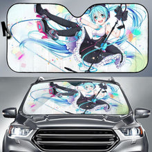 Load image into Gallery viewer, Hatsune Miku Vocaloid Car Sun Shade Universal Fit 225311 - CarInspirations