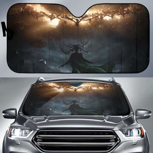 Hela Vs Valkyrie Car Auto Sun Shades Universal Fit 051312 - CarInspirations