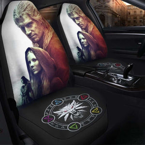 Henry Cavill Witcher Car Seat Covers Universal Fit 051012 - CarInspirations