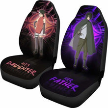 Load image into Gallery viewer, Her Father His Son Sasuke Sarada Car Seat Covers Universal Fit 051312 - CarInspirations